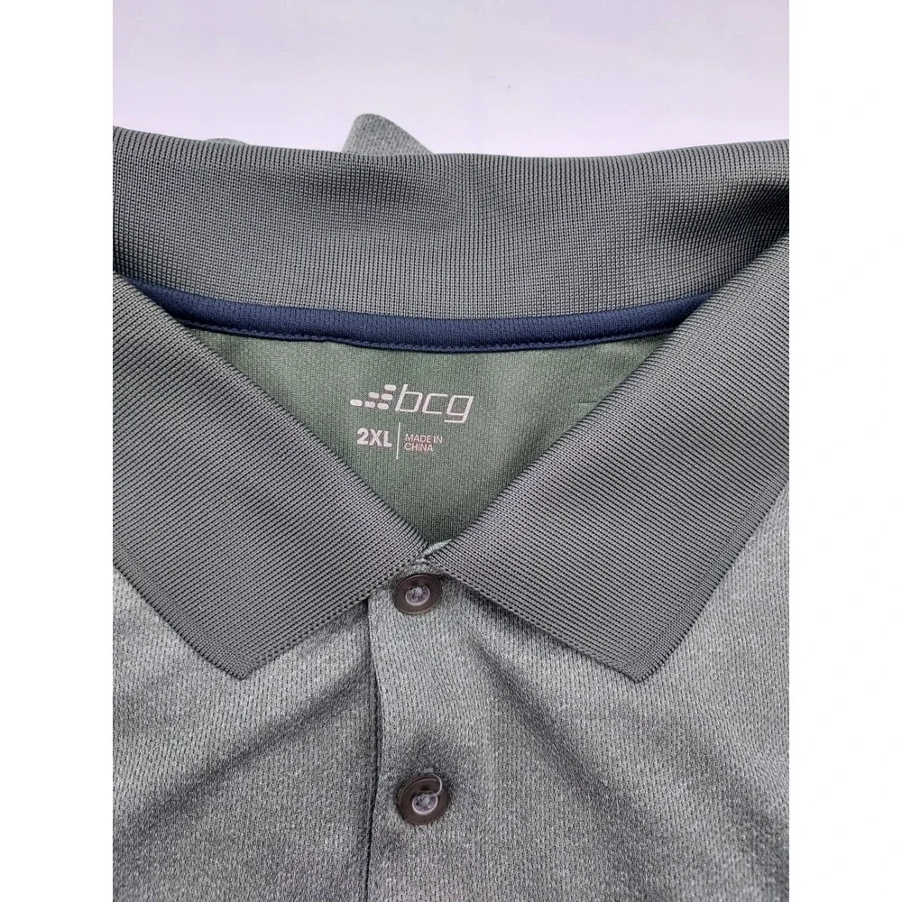 BCG Golf Polo Short Shirt Green Size 2XL‎ Pre-owned excellent condition